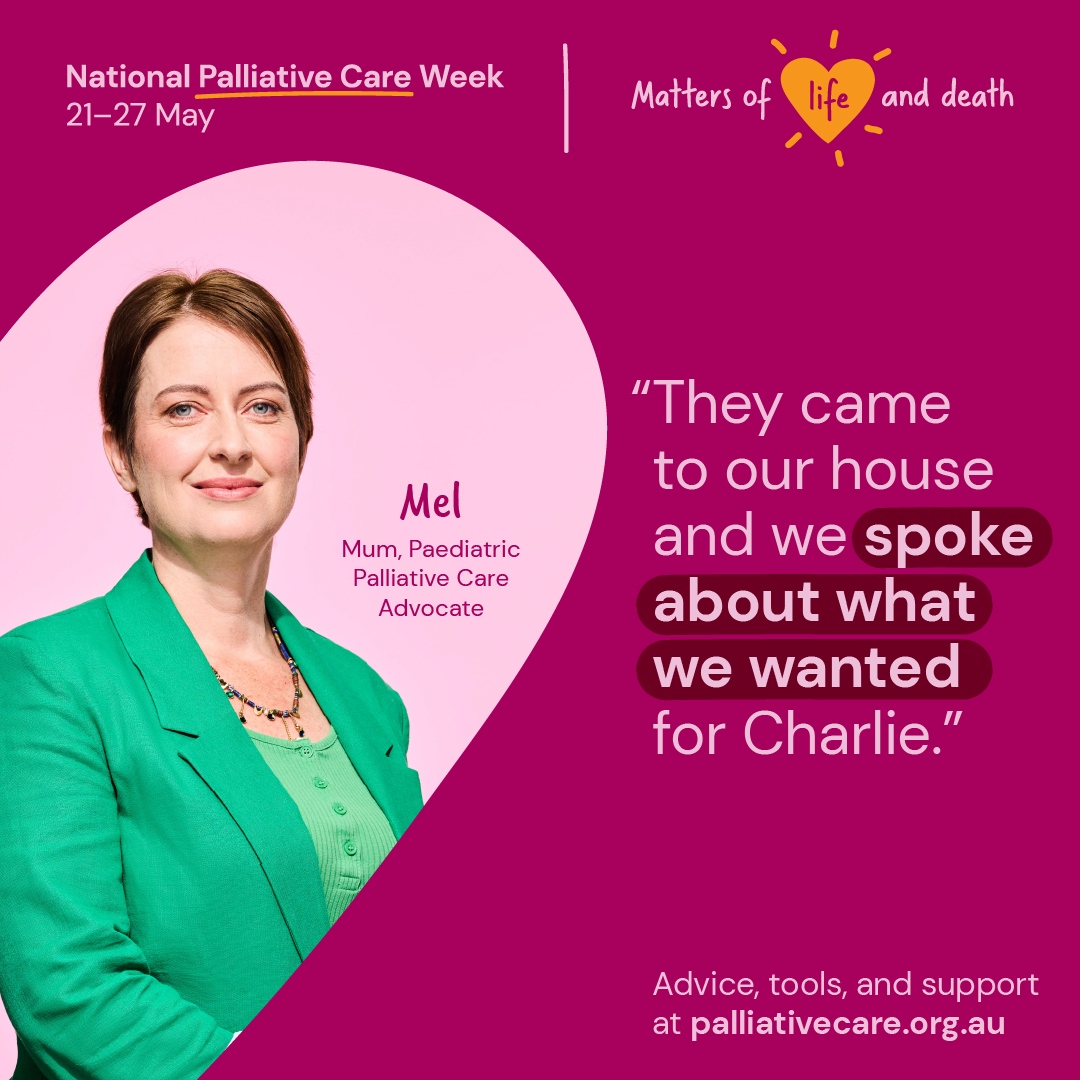 𝐇𝐨𝐰 𝐜𝐚𝐧 𝐲𝐨𝐮 𝐡𝐞𝐥𝐩? Perhaps you could share your story & experience to open conversations about death & dying & show your support for our workers & volunteers. Share your story using #MattersOfLifeAndDeath. More info - palliativecare.org.au (#📷 @palliativecarensw)