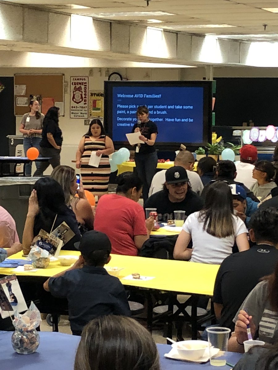 A full house for 8th grade AVID night here at Truman. What an amazing group of students!