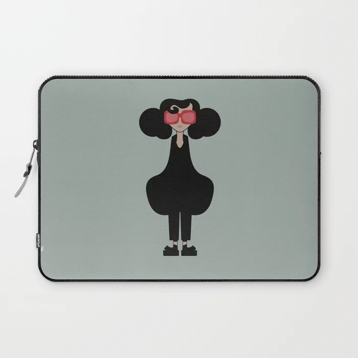 Grab this laptop sleeve featuring Mads. She is usually quiet and keeps to herself. Chit chat bores her and your  voice bothers her even more. Kindly stay out of her air space!
rb.gy/go7ye
#laptop #laptopsleeve #laptopbag #bags #laptopcase #funnygirl #doodle #society6