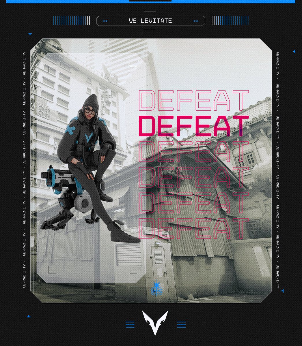 Veracity_GG's tweet photo. We fall 0-2 to @LevitateESP and with that we exit the tournament.

Hope to see you all shortly!

#SeekYourTruth https://t.co/bM4MJJIEWD