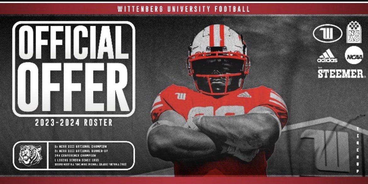 Caden Markowski (@cadenmarkowski8) on Twitter photo Extremely blessed to receive my first offer from Wittenberg University! <a href="/JoeNemith3/">CoachJoeNemith3</a> Extremely blessed to receive my first offer from Wittenberg University! <a href="/JoeNemith3/">CoachJoeNemith3</a>