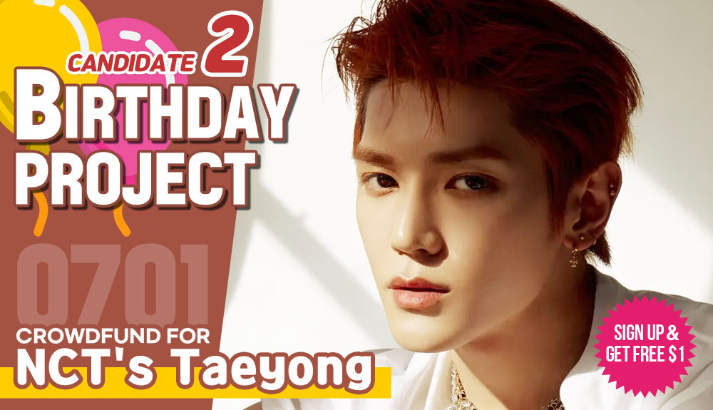 🎂[Candidate 2] #NCT's #Taeyong

Crowdfund a Birthday ad for him!
▶bit.ly/3Z99U3Z

Idol with the most crowdfunded SARANG POINTS receives additional $500 POINTS which guarantees subway ads

Most Like+RT get additional $100~300 POINTS!

#태용 #NCT_Taeyong #NCT태용 #テヨン