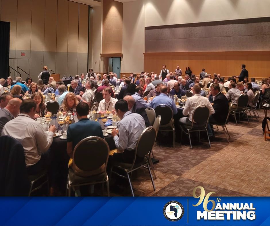 CSWEA's tweet photo. The 2023 CSWEA Awards Event is underway! Congratulations to all of our award winners and amazing water professionals.
.
.
#awardwinning #cswea #annualmeeting #wastewater #water #inspiringactions #event https://t.co/CTVQUXu6fH