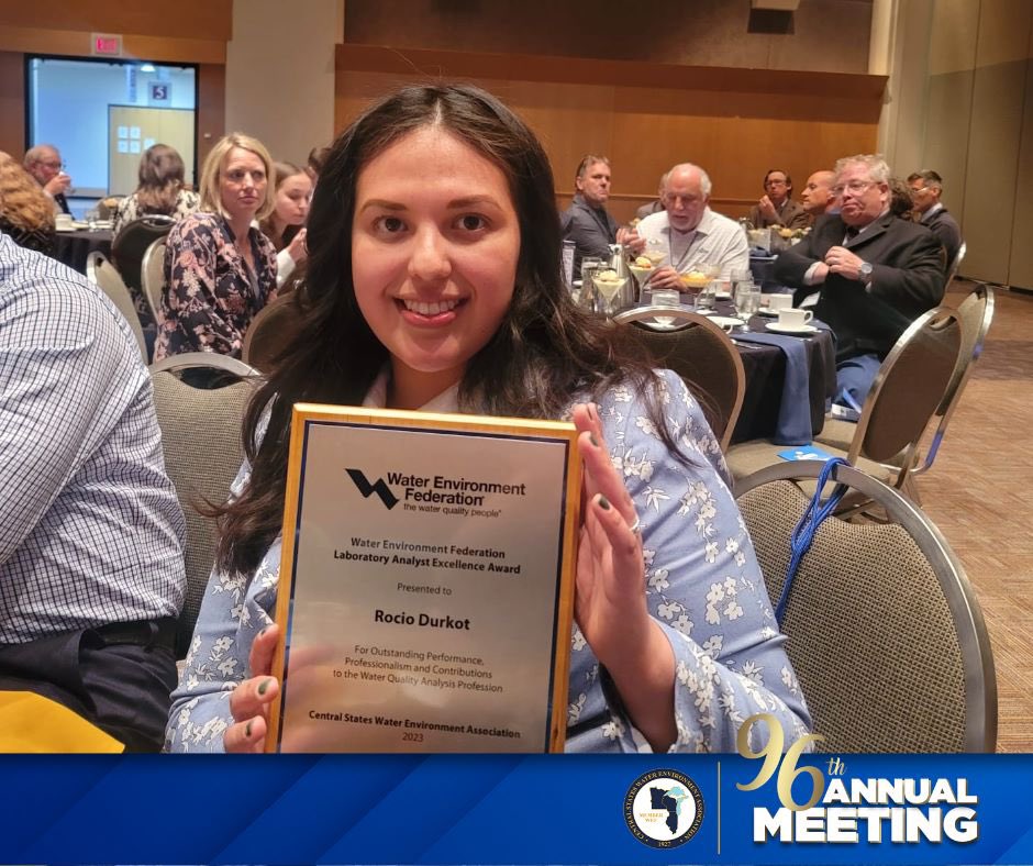 CSWEA's tweet photo. The 2023 CSWEA Awards Event is underway! Congratulations to all of our award winners and amazing water professionals.
.
.
#awardwinning #cswea #annualmeeting #wastewater #water #inspiringactions #event https://t.co/CTVQUXu6fH
