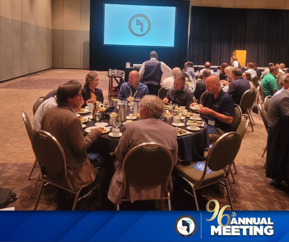 CSWEA's tweet photo. The 2023 CSWEA Awards Event is underway! Congratulations to all of our award winners and amazing water professionals.
.
.
#awardwinning #cswea #annualmeeting #wastewater #water #inspiringactions #event https://t.co/CTVQUXu6fH