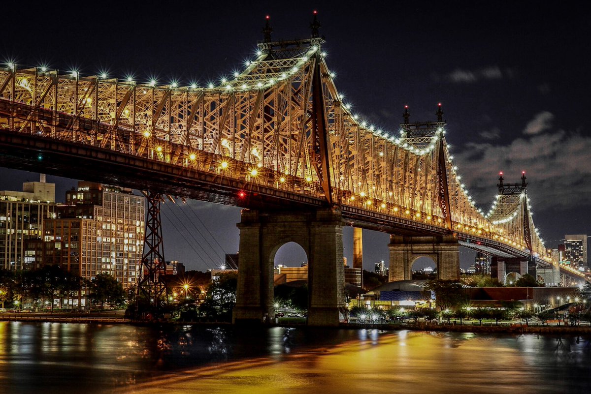 Good evening from New York… this is the Ed Koch Queensborough bridge