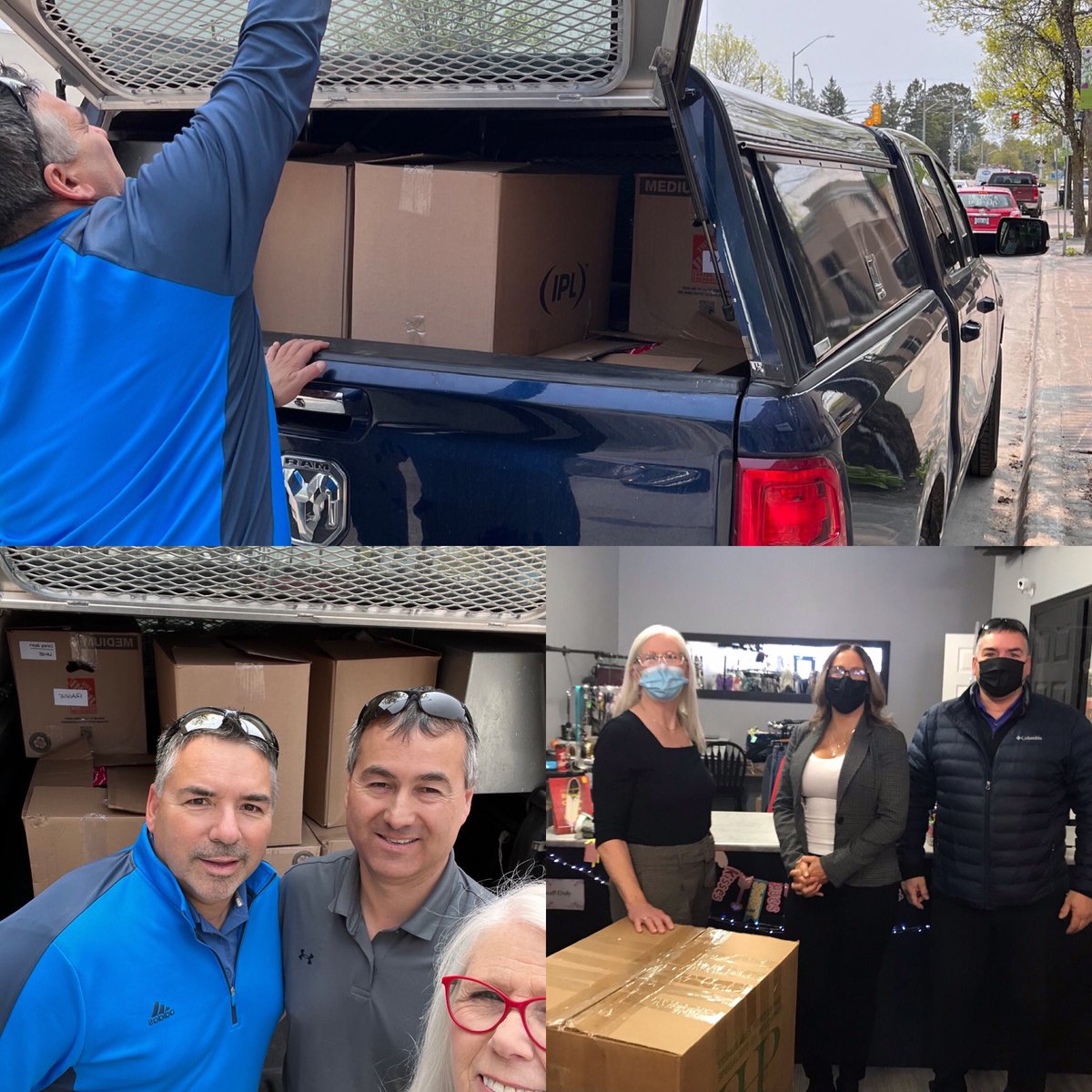 Over the past three years Sandy’s Closet located in Sturgeon Falls, has donated over three hundred boxes of clothing to communities across the North. The OPP Provincial Liaison Team headed by Gilles Lachance picks up the boxes to distribute to communities.
Sharing your Spark.
