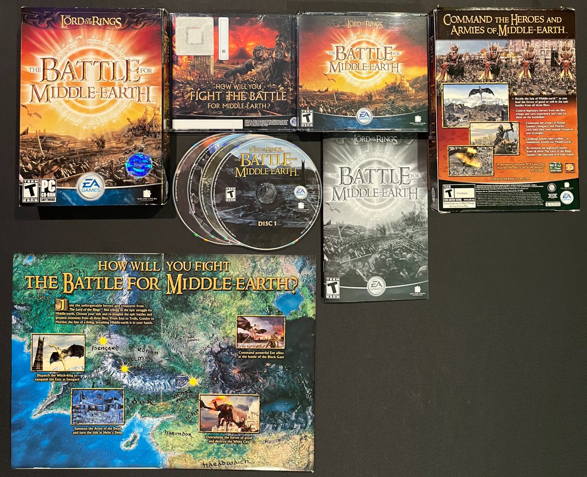 JBirns's tweet image. The Lord of the Rings: The Battle for Middle-Earth / EA - 2004

#pcgames #bigboxPCgames #rtsgames #thelordoftherings #dungeonsanddragons #RETROGAMING #retrocomputing
