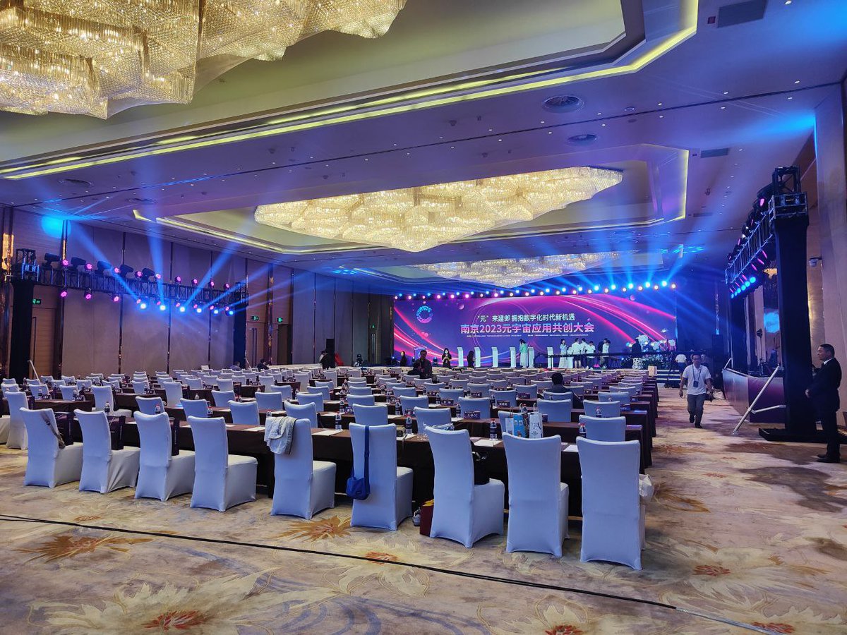 🔥🔥Vision <a href="/Vision_Chain/">Vision Metaverse</a>   has been once again showing its important role in one of the key crypto meeting in Nanjing, China. check out here for all relevant pictures for the meeting.

#Cryptocurrency #Bitcoin
