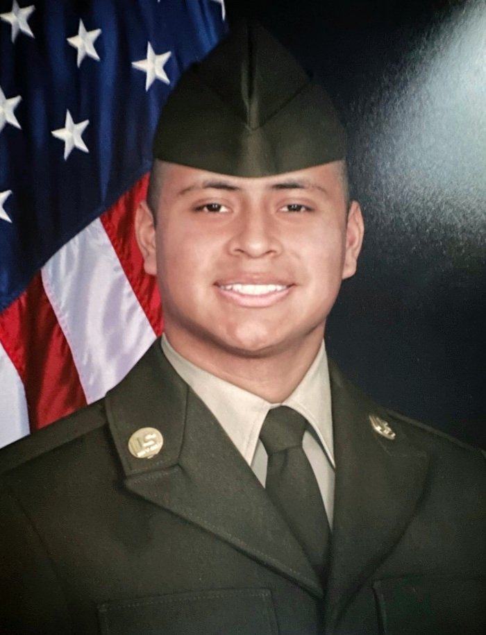 NJROTC SALUTES USA, PFC ISAIAH CORTES. Class/2022 Graduates Basic 07 JUN. He made quite a name for himself after severe rain storm,light pole fell on  father's car,he was electocuted, taken to ER, showed up next day w/crutches @ BIG NAVY Inspection. NOW THATS DEVOTION to DUTY!