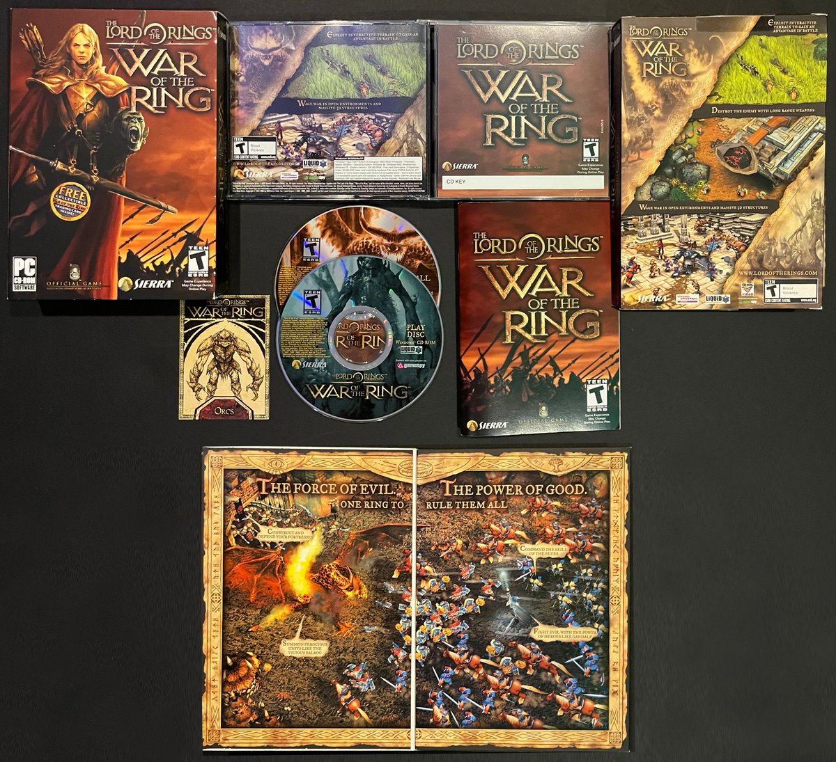 JBirns's tweet image. The Lord of the Rings: War of the Ring / Sierra -Liquid - 2003

#pcgames #bigboxPCgames #rtsgames #thelordoftherings #dungeonsanddragons #RETROGAMING #retrocomputing #adventuregame #sierragames