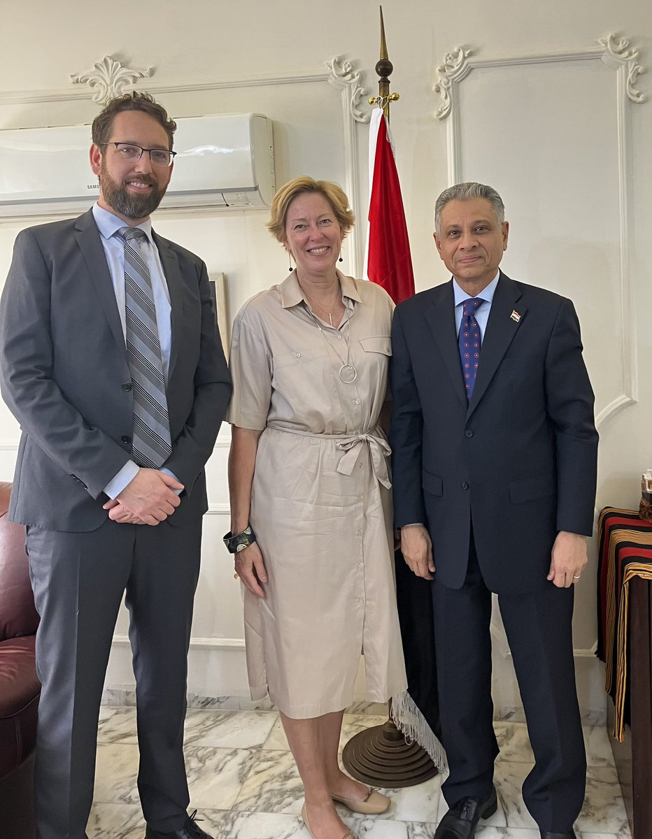 Sweden is committed to support the people of Yemen. Our meeting with newly arrived Yemeni Ambassador to Jordan, His Excellency Dr Fakirah, provided an opportunity to discuss our work and collaboration. <a href="/SwedeninJO/">Sweden in Jordan</a>