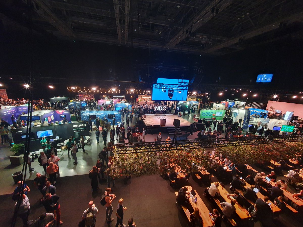 3 awesome conf days starts now! #ndcoslo