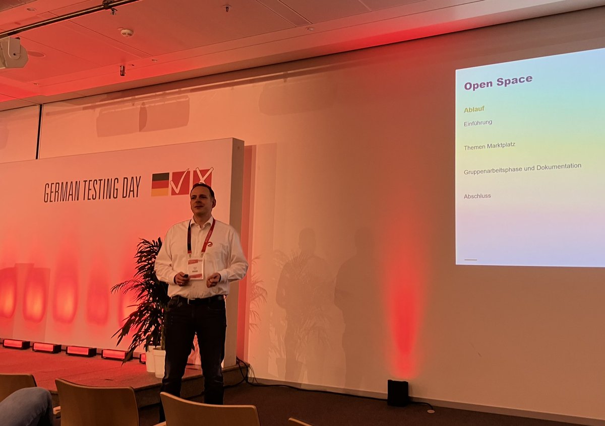 thmuch's tweet image. Der Open Space beim @GermanTesting Day lockte viele Mitmacher:innen und das Session-Angebot war schnell gut gefüllt 😃
#GermanTesting