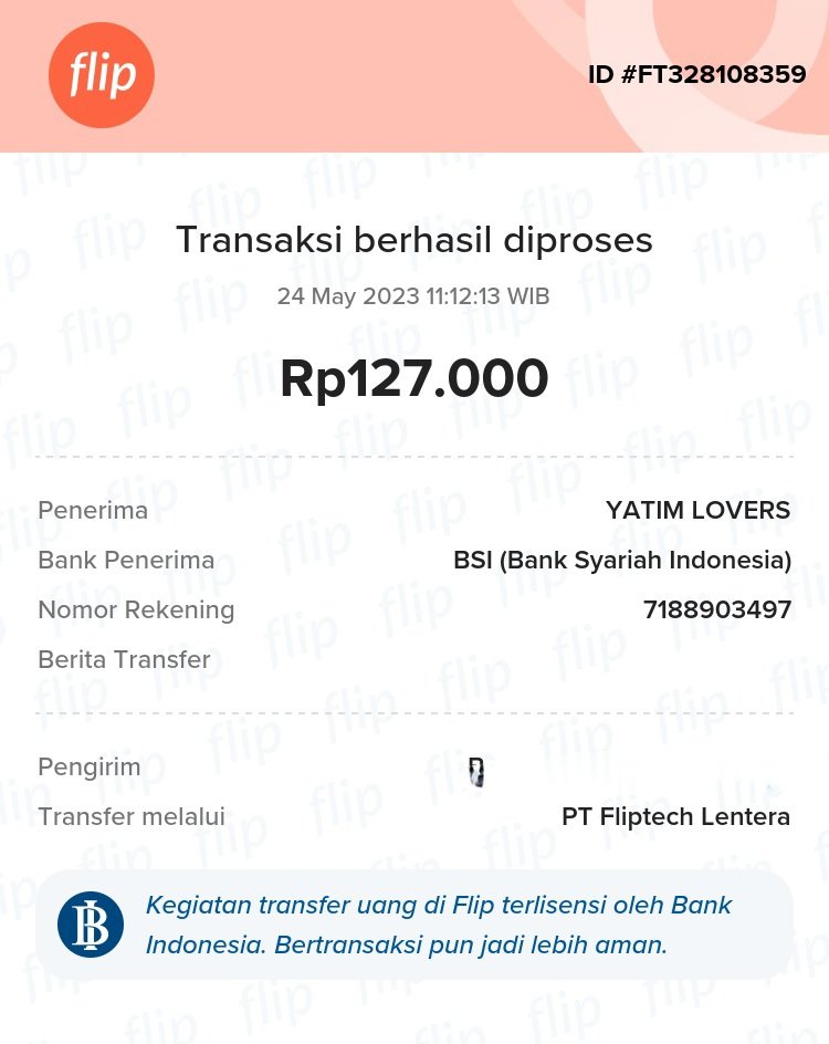 abuziyad02's tweet photo. Alhamdulillah
Sedekah dari hamba Allah untuk biaya makan para santri.

Semoga Allah limpahkan riski yg berkah dan dimudahkan sgala urusannya. Aamiin https://t.co/bqsdgpPQlW