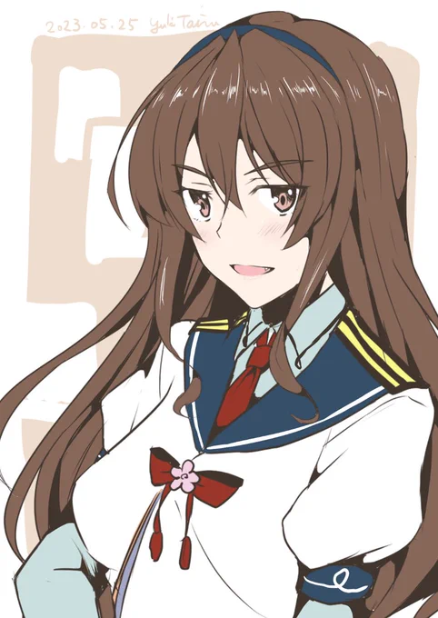 衣装交換足柄 続きます #足柄 #艦これ