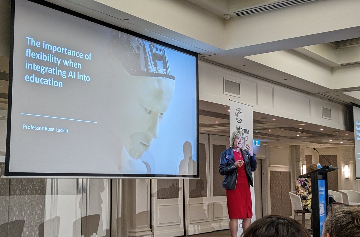 Key takeaways from #AIinEd conference 1 An non-technical understanding of AI for ALL is crucial, and 2 we must be strategic about our use of AI to avoid being prey to the whims of BigTech. Thanks to some brilliant pres by Rose Luckin, @teresaswist @LucindaMcKnigh8 @sahoward_uow