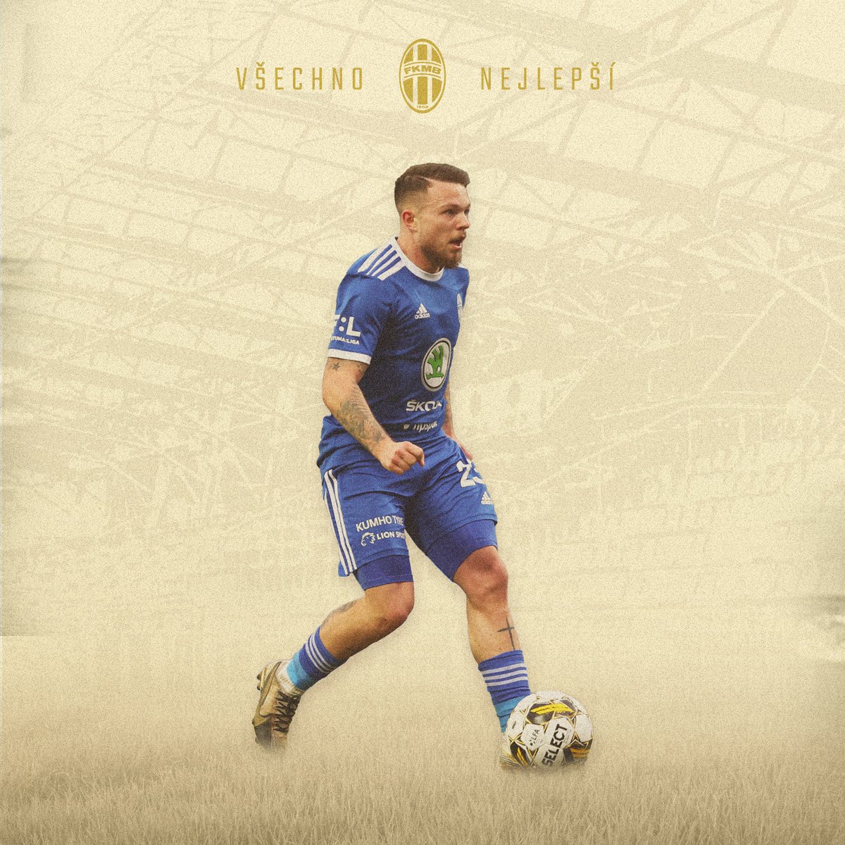 fkmladaboleslav's tweet photo. Dnešním narozeninovým oslavencem je 🚀Vasil Kušej, kterému přejeme všechno nejlepší a hodně sportovních úspěchů!💙🤍
#fkmb #fkmladaboleslav #bolka #zaboleslav #mladaboleslav #boleslav #mb #jsemfkmb #MBL #birthday #birthdayboy #bday #narozeniny https://t.co/mMjPhxasqs