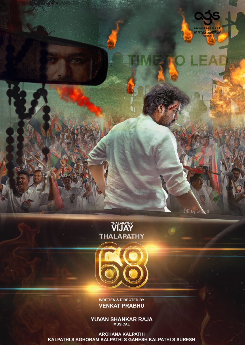 #Thalapathy68 Thalapathy Vijay 2023 
Edit by Me
#AGSEntertainment #venketprabhu #LeoFilm #leo #thalapathyvijay #actorvijay
@Ags_production @agscinemas @actorvijay @vp_offl