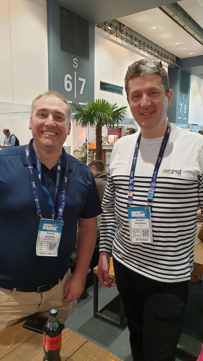 Hey guys ! This is Patrick from STH !

It was a pleasure to meet @Patrick1Kennedy from @ServeTheHome at @ISChpc in #Hamburg ! His website is a gold mine ! servethehome.com