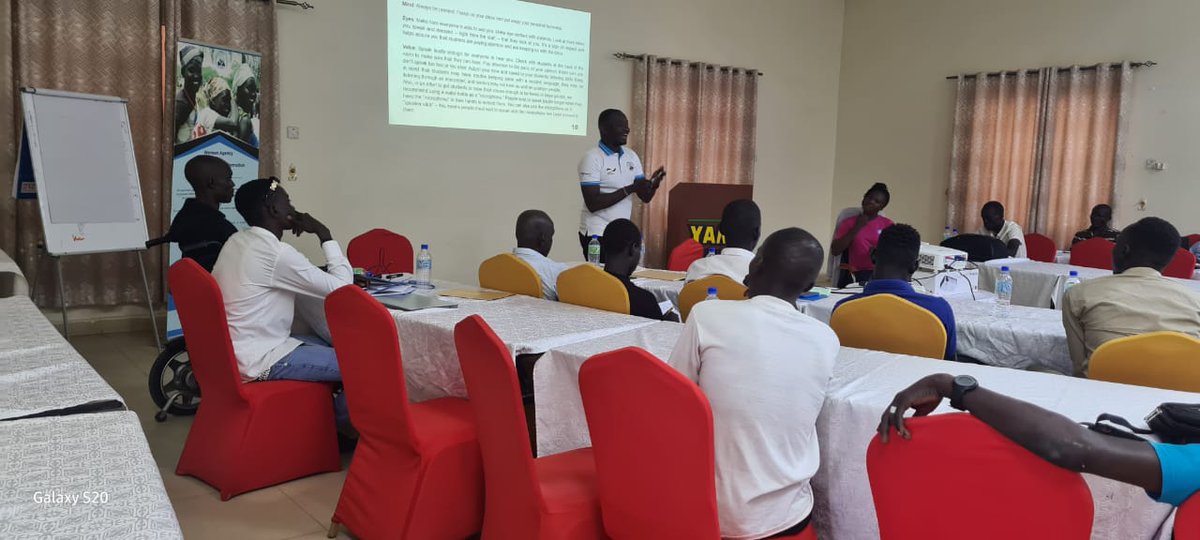 Wartsouthsudan's tweet photo. #Menwithdisabilities have an active role in #GBVprevention!
Day 2 of the #PositiveMasculinity Training was a success. WART in partnership with @KFUKKFUMGlobal continues to activate positive masculinities and bystander interventions among young men with disabilities in Juba. https://t.co/DBkNzjy21o