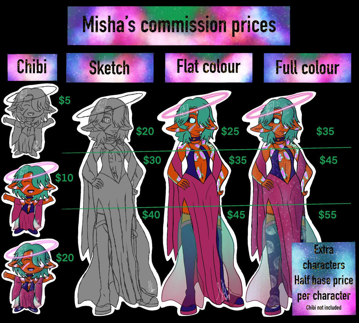 Set commissions list! DM me if you're interested! 
#art #digitalart #artwork #drawing #digitaldrawing #myart #draw #artist #drawings #oc #myartstyle #originalcharacter #myoc #ocart #ocs #mydrawing #originalcharacters #australianartist #youngartist #commissionsopen #commissions