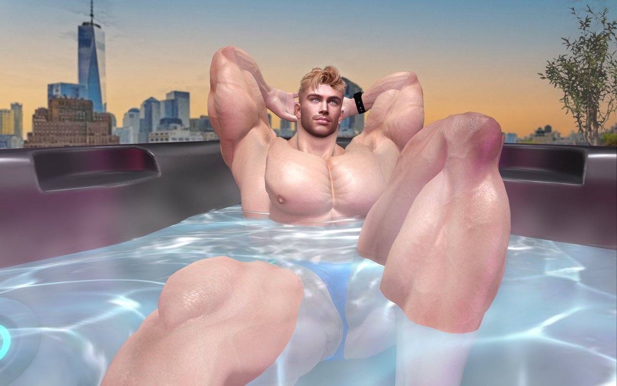 jcmcmil_sl's tweet photo. Hot Tub After Workout🏋️‍♂️
.⁣
.⁣
.⁣
.⁣
.⁣
#avatar #secondlife #secondlifeavi #secondlifeavatar #secondlifephotography #virtualworld #secondlifemodel #secondlifeworld #secondlifers #secondlifephoto #secondlifesexy #secondlifemen #slphotography #slavatar #gay #secondlifemuscle https://t.co/3OLMJMdXN1