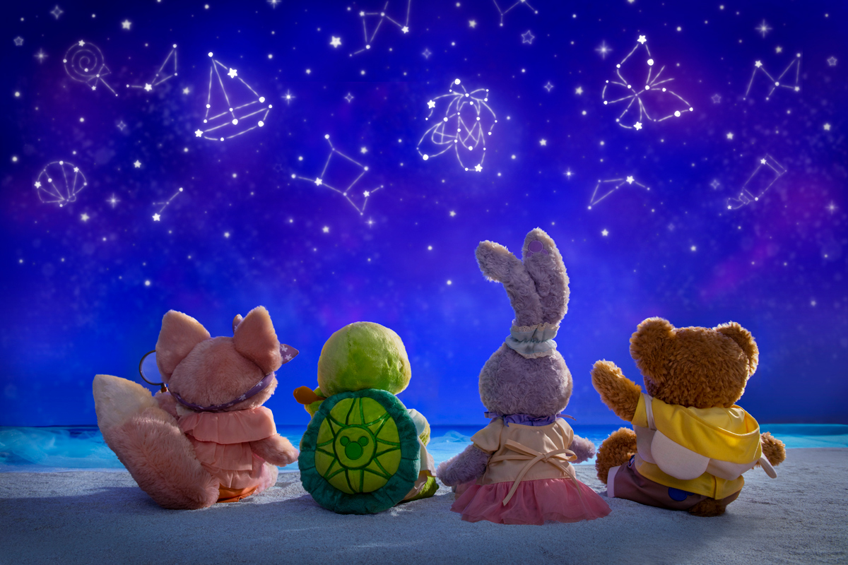 ダッフィーといっしょ【公式】 on Twitter: "「星をつなぎあわせてみて！あれはチョウよ！」 リーナ・ベルがそういうと、みんなつぎつぎ