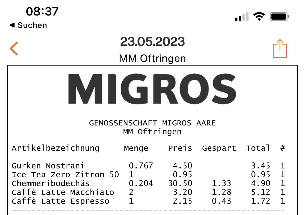 SchaerMartin's tweet photo. Liebe @migros entweder ich verstehe was falsch oder es funktioniertt nicht mit der Stempelkarte welche lange vor dem Einkauf aktiviert wurde. Oder mach ich was falsch? https://t.co/ig2rK71wBI