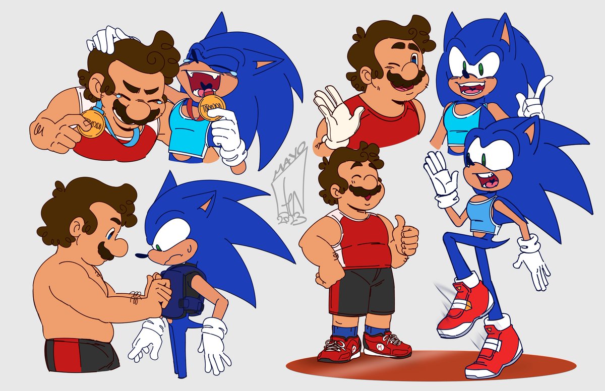 🔛🔝

#Mario #SuperMario 
#Sonic #SonicTheHedgehog