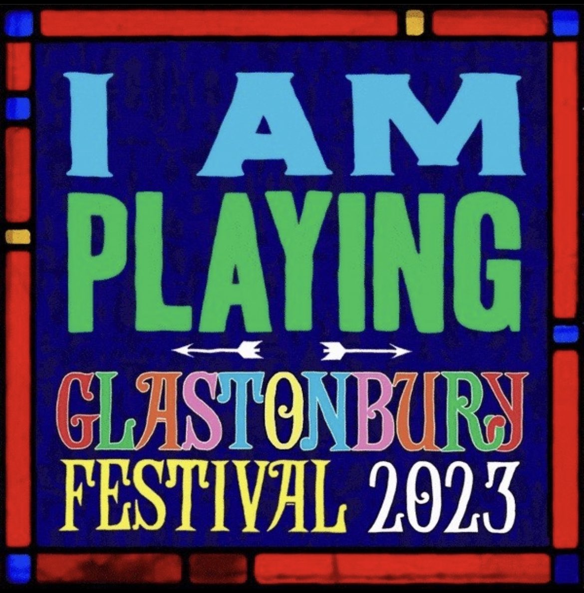 Very very excited to be playing @glastonbury next month ❤️❤️❤️ ⚡️⚡️⚡️
Thursday 6.30pm @BimbleInn 
Saturday 8pm @JoeStrummer stage