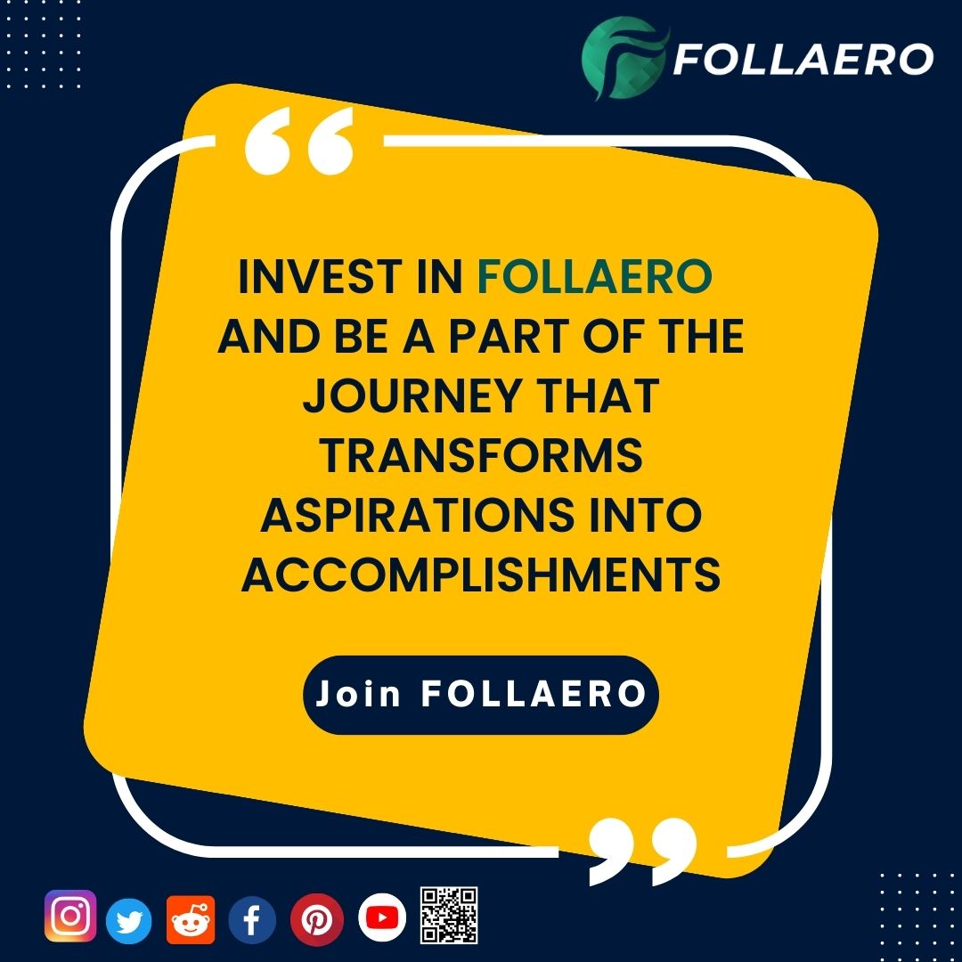 🌟💼 Invest in Follaero and be a part of the journey that turns aspirations into accomplishments! 🚀💸 Join our crowdfunding platform today.
follaero.com
#FollaeroJourney #InvestInSuccess #CrowdfundingCommunity
