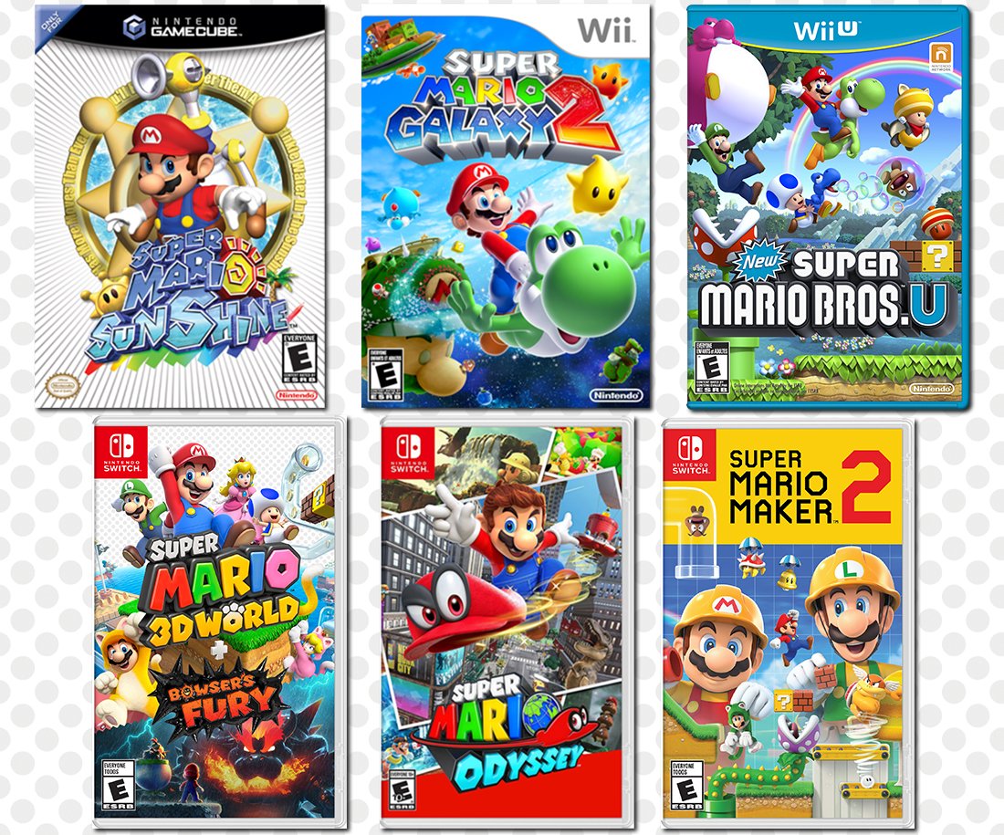 Super Mario Games for Wii U  Mario games, Super mario games, Wii u games