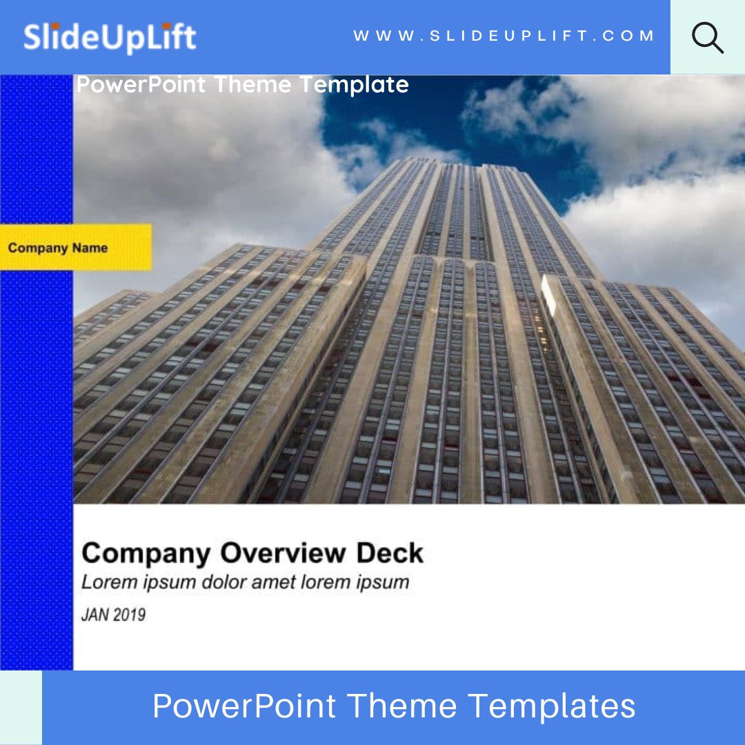 slide_uplift's tweet image. Download SlideUpLift's PowerPoint Theme
Templates to showcase your concepts, engage your
audience, and create impactful presentations that leave
a lasting impression.
bit.ly/3BTsAeS
#templates #Pptslides #powerpointtemplate
#powerpoint #themes
#powerpointtheme