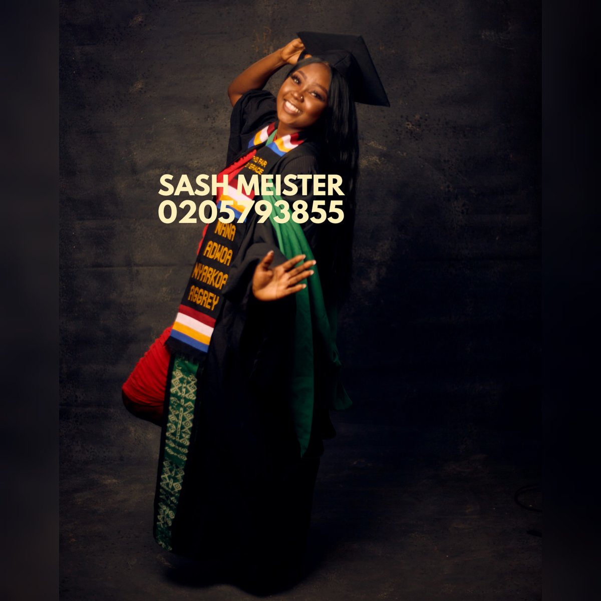 sash_meister's tweet photo. It's your time to shine. Congratulations @nana.nyarkoa_. We at Sash Meister are proud of you.
#SashMeister #RoyaltywithStyle #Graduation #KenteSash #Kente #graduation2023🎓 #centraluni #Sash #University #muffler #Ghana https://t.co/k6jz1sWAhC