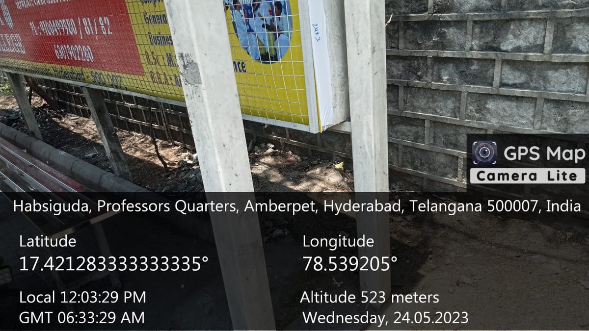 EsYamuna's tweet photo. @kkmohan73 @TSRTCHQ @GHMCOnline Sir/Madam Complaint cleared.. sorry for the inconvenience.. https://t.co/7tEfiS3Bpy