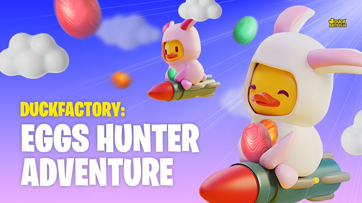Dive into the Duckfactory Eggs Hunter Event! 🏹🐣

Calling all NFT enthusiasts and feathered adventurers! Get ready to waddle into the exhilarating world of #Duckfactory as we unveil our highly anticipated adventure 🚀

👇 Join Galxe Campaign
galxe.com/duckfactory/ca…