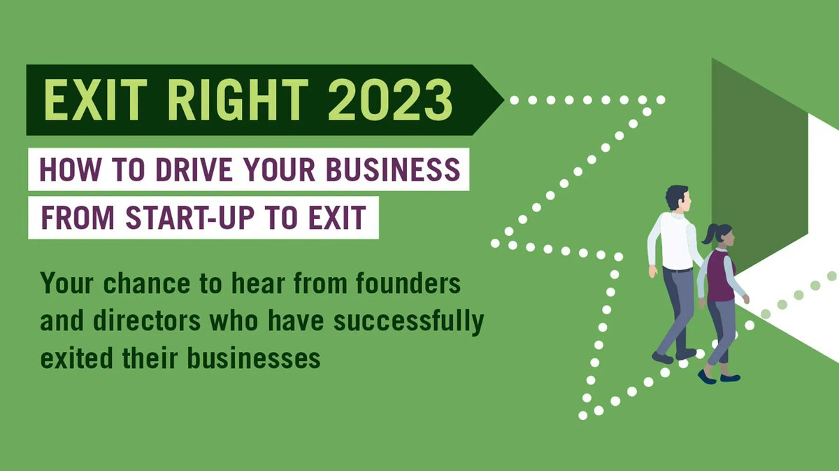 Last chance to register for the first talk in the #ExitRight2023 series on 25 May from David Llewellyn of DJS Antibodies about the incredible story of the acquisition of their start-up to AbbVie in 2022. Register here 👉 buff.ly/3oFszb0