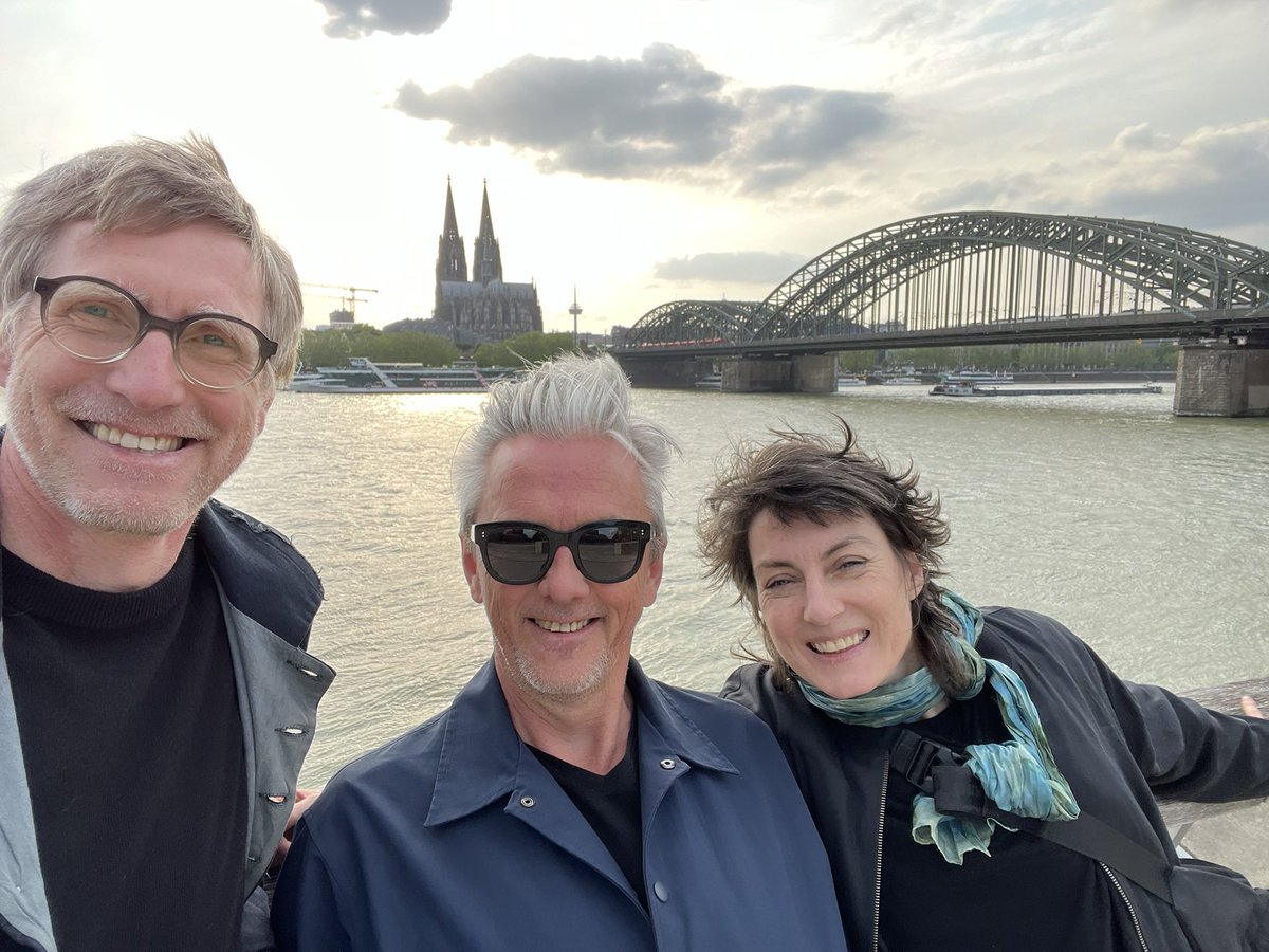 Our friend Mikael @colvilleandersn is back to Cologne! ❤️We are exited to listen to his keynote at the @polisMOBILITY. His keynote at the RADKOMM conference in 2019 when we celebrated the final of @AufbruchFahrrad was sheer inspiration @Koeln @haraldschuster @utesymanski 🚲💫🚲