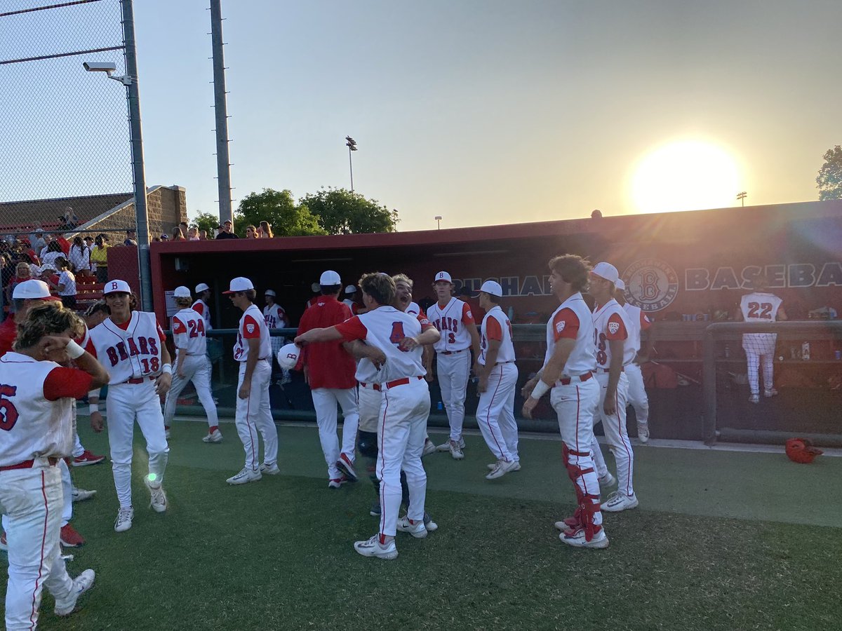 And the Bears Roll On! Winning in extra innings v Stockdale, 7-6! On to the DI Championships Saturday!