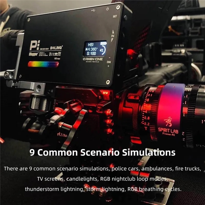 SunskyOnline's tweet image. Portable RGB Pocket Fill Light Full Color 2500-8500K Photography Camera Light
✅Angle shooting flexible rotation
✅Compact design
✅High brightness high index
Shop Item #: SYA0022202
Shop Now👉mtw.so/5Enh68
#CameraLight #FillLight #PocketLight