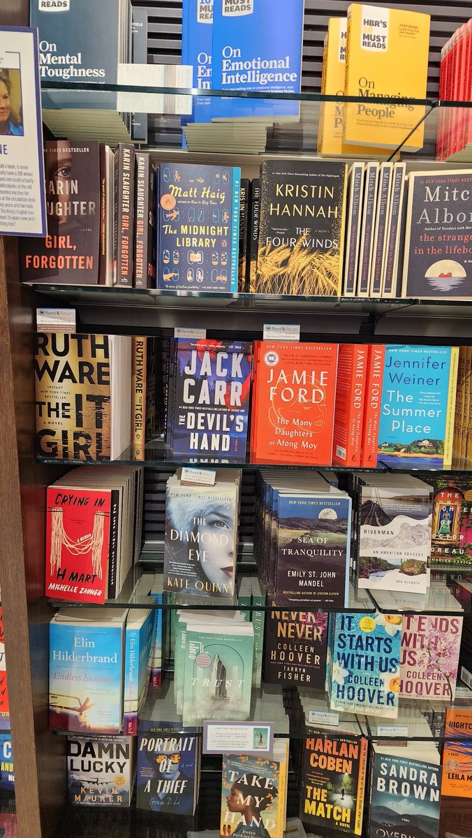 Rddrd3's tweet photo. @JackCarrUSA I was in SLC airport last week. I checked every bookstore in Concourse A. No luck. https://t.co/TAGzebtoIu
