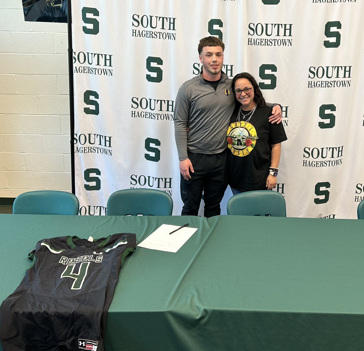 Congrats Sean on signing with Shepherd. Thanks for inviting me to be a part of this special day. #mystudentsrock