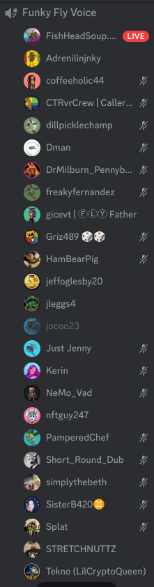 Jocoo2323's tweet photo. Just some degens doing some degen games!!! #FLUNO @funky_flies https://t.co/MaSUGEXVqT