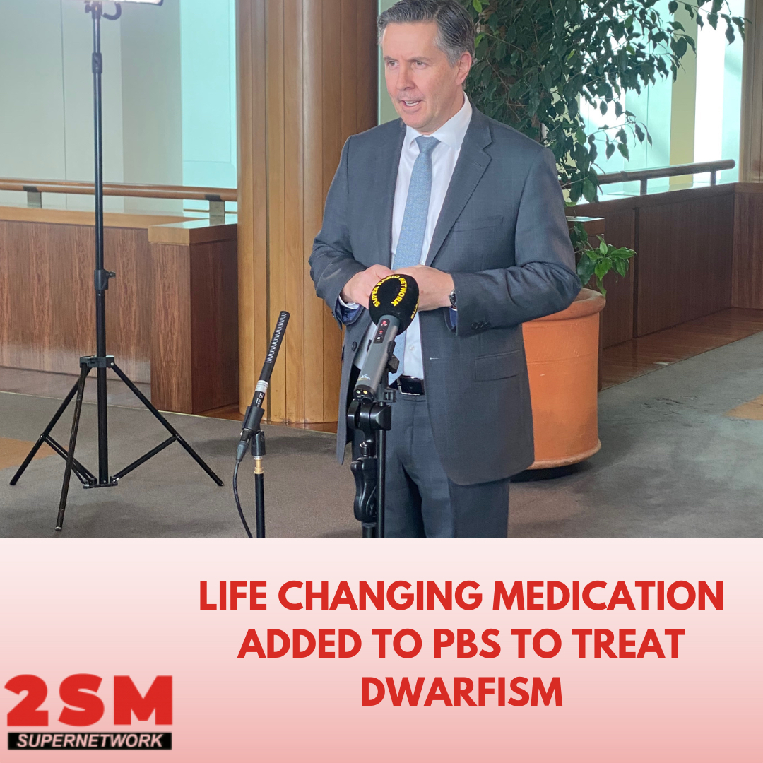 Young children with dwarfism will now be able to access a life changing treatment under the PBS.
 
The inclusion will slash the cost of the Voxzogo treatment down from $330,000 dollars a year to $30 dollars a script or $7.30 for concession card holders @Mark_Butler_MP