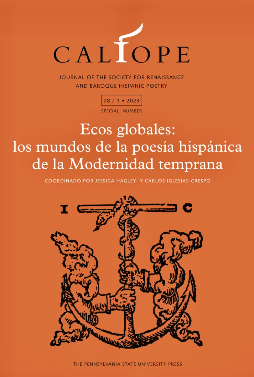 SimonAndresV's tweet photo. I am very happy and grateful with the publication of my last paper in the current issue of @CaliopeSrbhp, a rereading of one of the most famous and commented poems from the Spanish 17th century. Special thanks to my mentor @_Albert_Lloret.

https://t.co/LOSSN8isno https://t.co/jets6BzFgz