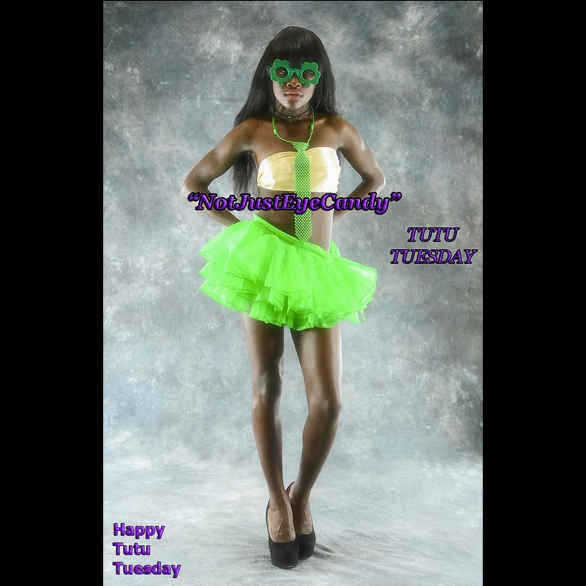 #TutuTuesday Greetings from 'NotJustEyeCandy' and Model: STASHA

Uncensored and revealing photo sets available. DM for details.
#tutu #GreenTutu #Green #follow #PhotoOfTheDay #Like4Like #PictureOfTheDay #LikeForLike #PhotographOfTheDay #20likes #Melanin #MelaninQueen