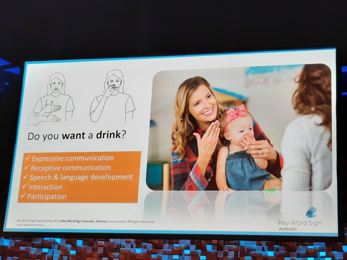 There is so much learning about AAC and four presentations on KWS happening right now! #SPAconf I feel like my next PD will be on KWS :) @WestSydSpeech