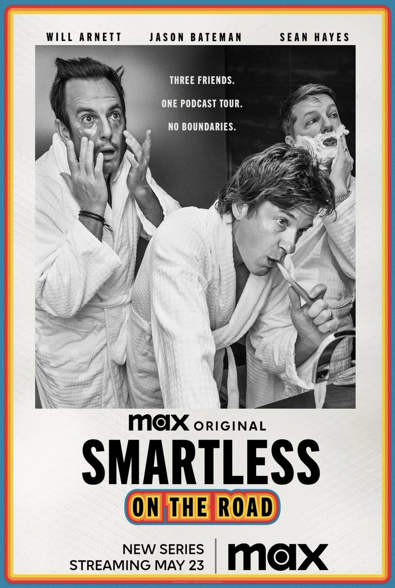 jstnstphns's tweet image. So so good. Well done @SmartLess @StreamOnMax. #SmartLessOnTheRoad 😂👏✨