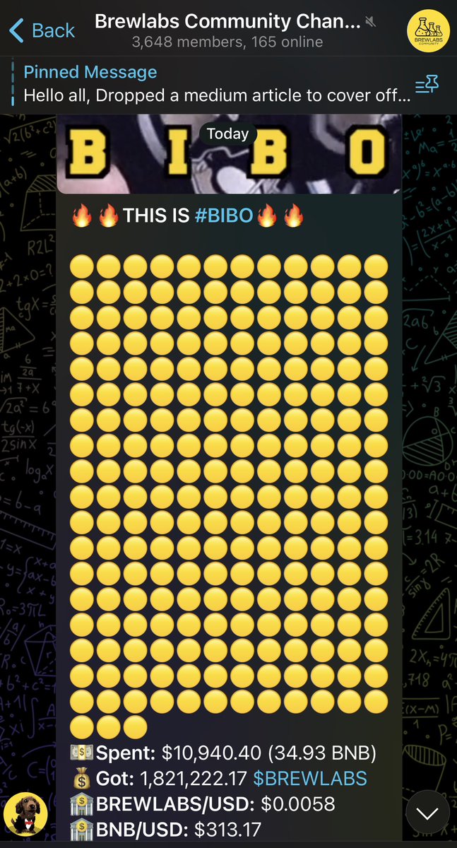 DevWatlar's tweet photo. @TeamBrewlabs, Thank you for being one of those reassuring projects that consistently delivers on what you set out to do, and remains reliable throughout.

#Brewlabs #TreasuryBuyback #BIBO #BSC #ETH https://t.co/fRmTjXZ1hk